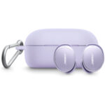 Funda de silicona Bose para estuche de carga de auriculares QuietComfort (lila fría) - Imagen 4