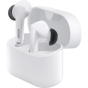 Audífonos inalámbricos verdaderos con cancelación de ruido Denon (blanco)