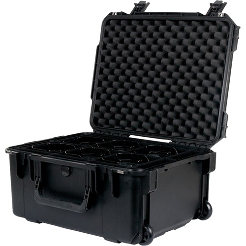 442a8d48ceac0e9822df21b55bb1c14b.jpg American DJ Wheeled Element PC6 Estuche para seis accesorios ADJ Par (negro) - Imagen 1