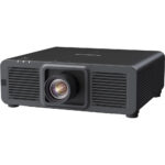 Panasonic PT-RQ6L Proyector láser DLP 4K con desplazamiento de píxeles de 6500 lúmenes (sin lente, negro)