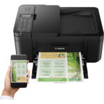 Canon PIXMA TR4720 Wireless All-in-One Printer with PG-275/CL-276 Ink Cartridge Kit (Black) - Imagen 9