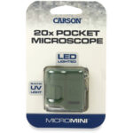 Microscopio de bolsillo Carson MicroMini 20x (verde safari) - Imagen 6