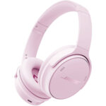 Bose QuietComfort Auriculares inalámbricos supraaurales con cancelación activa de ruido (rosa pétalo) - Imagen 4