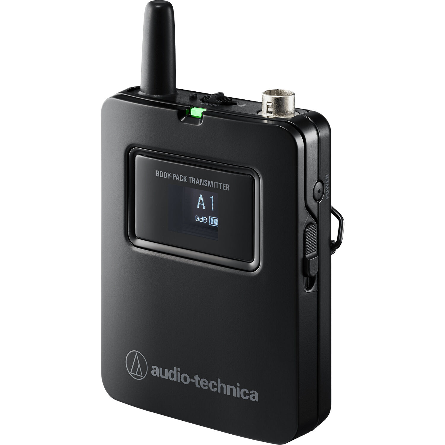 468f2239280f5914baf9a36d690e2f6b.jpg Audio-Technica ATW-T1401 Transmisor de petaca inalámbrico digital System 20 PRO (2,4 GHz) - Imagen 1