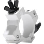 American DJ Oslim Pearl O-Clamp for 2" Rods (White, 3-Pack) - Imagen 9