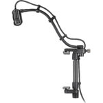 Audio-Technica ATM350GL Micrófono de condensador cardioide para instrumentos con sistema de montaje para guitarra (cuello de cisne de 9")