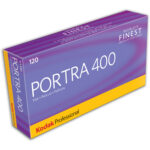 Película negativa de color Kodak Professional Portra 400 (120 rollos de película, paquete de 5)