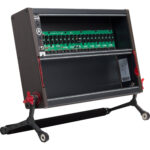 Arturia RackBrute 6U Eurorack Case con sistema de enlace integrado (176 HP, Noir)