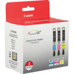 Canon CLI-251XL 3-Cartridge Color Ink Set - Imagen 2