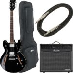 Harley Benton HB-35 BK Vintage Series Bundle