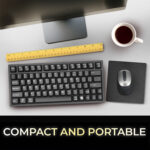Teclado mecánico compacto Adesso EasyTouch 610 con tecla de acceso rápido CoPilot AI - Imagen 10