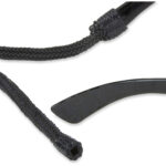 Carson ER-20 Retenedor de gafas Gripz trenzado (estándar, fresno negro) - Imagen 4