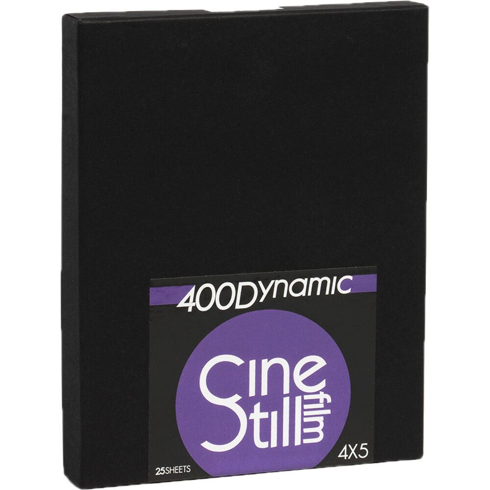 4a50264d4bdbb4073cb061d82bc54a62-1.jpg CineStill Film 400 Dynamic Color Negative Film (4 x 5", 25 Sheets) - Imagen 1