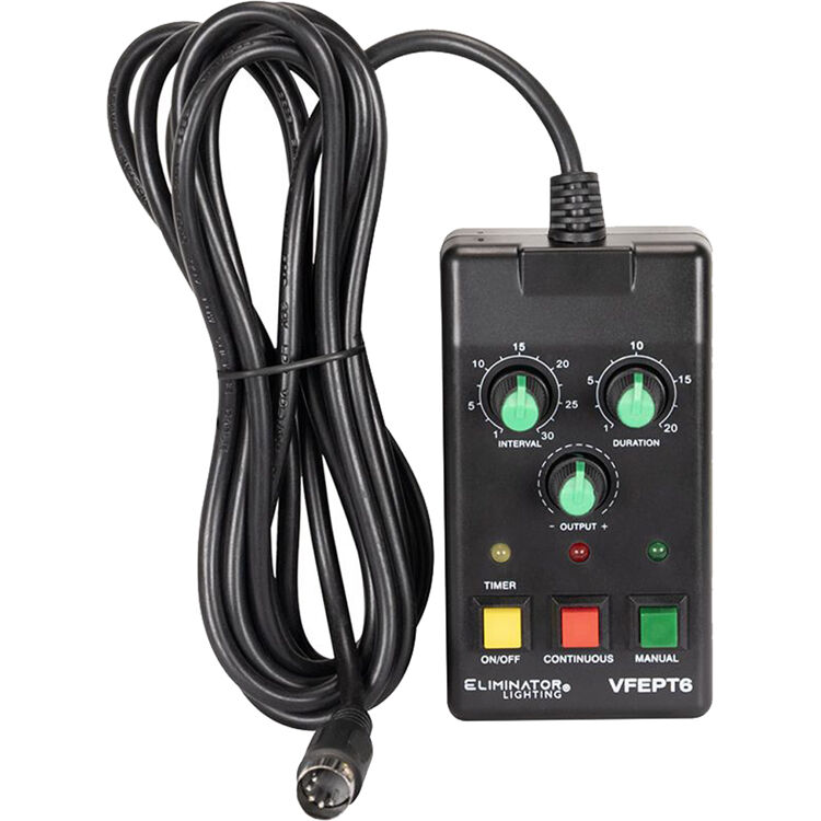 4a8db781bec0b37f5679bdffafac8c8d-1.jpg American DJ VFEPT6 Temporizador remoto para máquinas de humo Mister Kool EP, VF1100 EP y VF1300 EP - Imagen 1