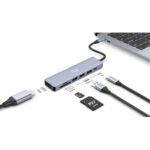 Ahora CyberHub 4025 Concentrador multipuerto USB-C 7 en 1 - Imagen 6