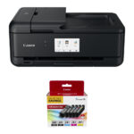 Canon Pixma TS9520a Wireless All-in-One Inkjet Printer with PGI-280/CLI-281 5-Color Value Pack Kit (Black) - Imagen 2