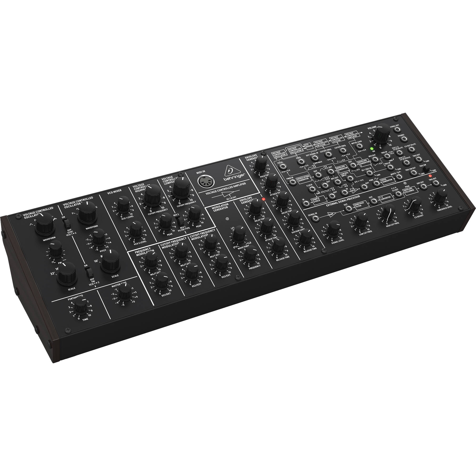 4b2424557edd77d7e637847bd813d222.jpg Módulo sintetizador de escritorio semimodular analógico Behringer K-2 MK II - Imagen 1