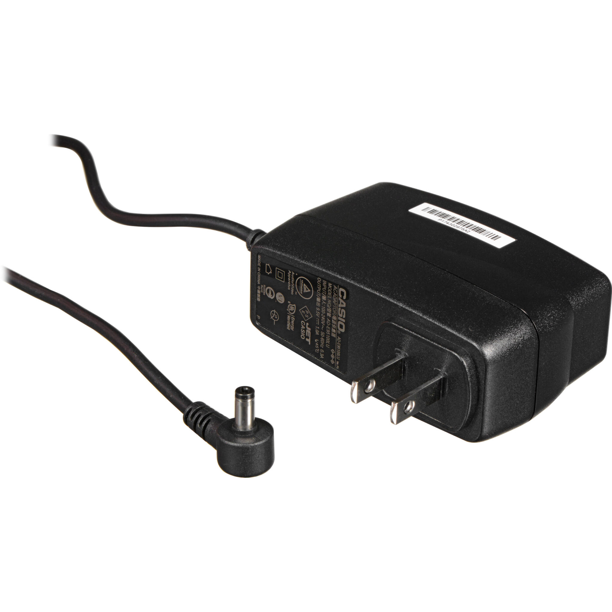 4b97f576ba25c74b962aebec79827bd2.jpg Adaptador de CA Casio AD-E95100 para teclados de instrumentos musicales - Imagen 1