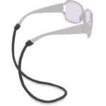 Carson ER-30 Retenedor de gafas Gripz trenzado (grande, fresno negro)