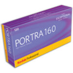 Película negativa de color Kodak Professional Portra 160 (120 rollos de película, paquete de 5)