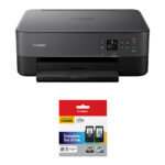 Canon PIXMA TS6420a Wireless Inkjet All-In-One Color Printer with PG-260 Black / CL-261 Color Kit - Imagen 2