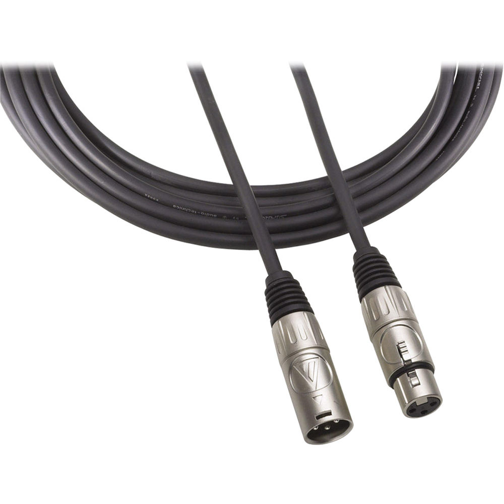 4d441ff5cb6463d447c92458862e8c40.jpg Audio-Technica AT8313-25 XLRF - Cable de micrófono balanceado XLRM de 25' (7,6 m) - Imagen 1