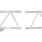 American DJ Pro Event TBL 2 Kit con malla, bolsa y estantes (plateado | blanco) - Imagen 11