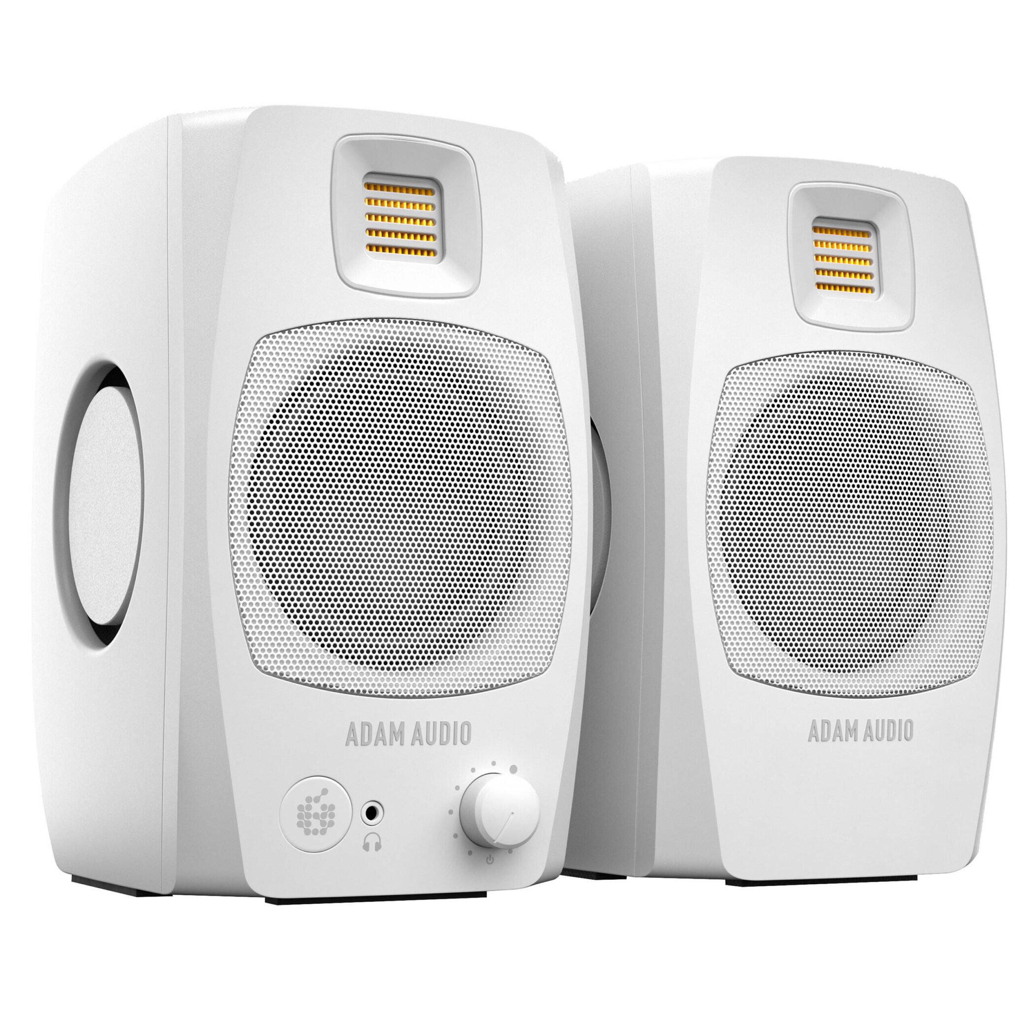 4d62853274b08d59cd03fe16b54d88f6.jpg Adam Professional Audio D3V Sistema de monitoreo activo de escritorio (blanco) - Imagen 1