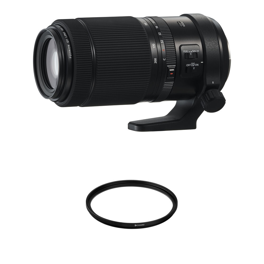 4deb51285a877574372c91ef4c656b81.jpg Lente FUJIFILM GF 100-200 mm f/5.6 R LM OIS WR con kit de cuidado de lentes - Imagen 1