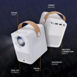 Proyector inteligente Kodak FLIK HD9 de 200 lúmenes Full HD (blanco) - Imagen 5