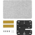 Allen & Heath CC-BRK Soporte de montaje en pared/vidrio para CC-7 o CC-10 - Imagen 2