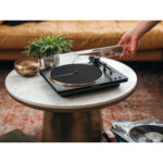 Audio-Technica AT-LP70XBT Tocadiscos de transmisión por correa totalmente automático con Bluetooth (negro y bronce) - Imagen 9