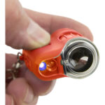 Microscopio de bolsillo Carson MicroMini 20x (naranja lava) - Imagen 5