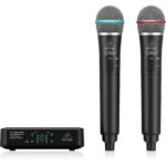 Behringer ULM302MIC Ultralink Sistema inalámbrico digital para 2 personas con 2 micrófonos de mano (2,4 GHz) - Imagen 2