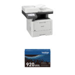 Impresora multifunción láser monocromática Brother MFC-L5915DW con kit de cartucho de tóner de rendimiento ultraalto - Imagen 3