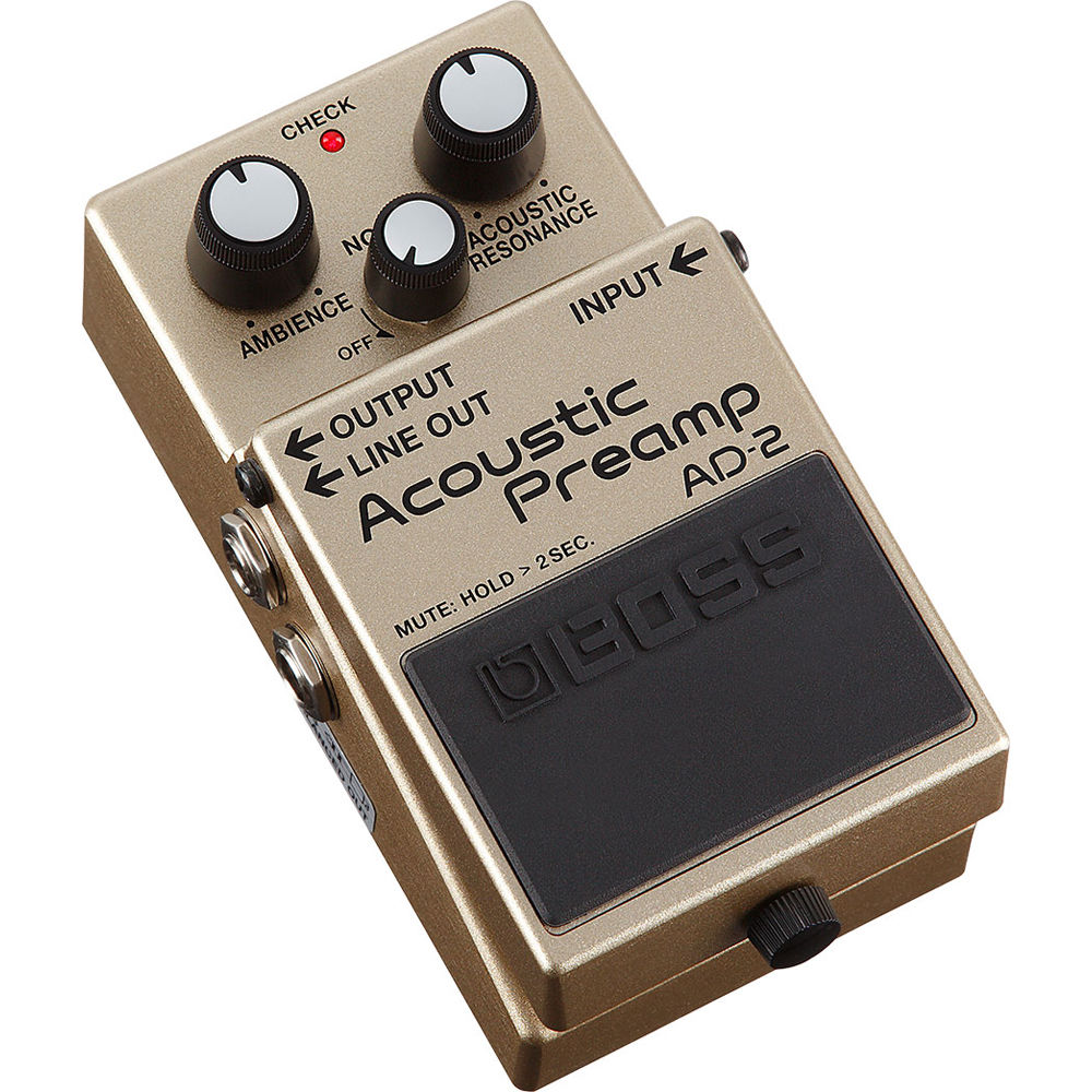 50c4f4b049240fb57b02300b7ed3d1c3.jpg Pedal de preamplificador acústico BOSS AD-2 - Imagen 1