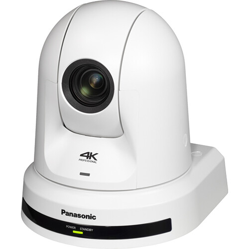 5105b075ca57d11f59dd36272cba0858-1.jpg Panasonic UE50 4K SDI/HDMI NDI PTZ Cámara con zoom 24x y seguimiento automático (blanco, paquete de 3) - Imagen 1