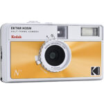 Cámara de película de medio fotograma Kodak Ektar H35N (naranja esmaltada)