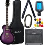Harley Benton SC-Custom III Purple Bu Set