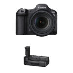 Canon EOS R5 Mark II Mirrorless Camera with 24-105mm f/4 Lens and Battery Grip Kit