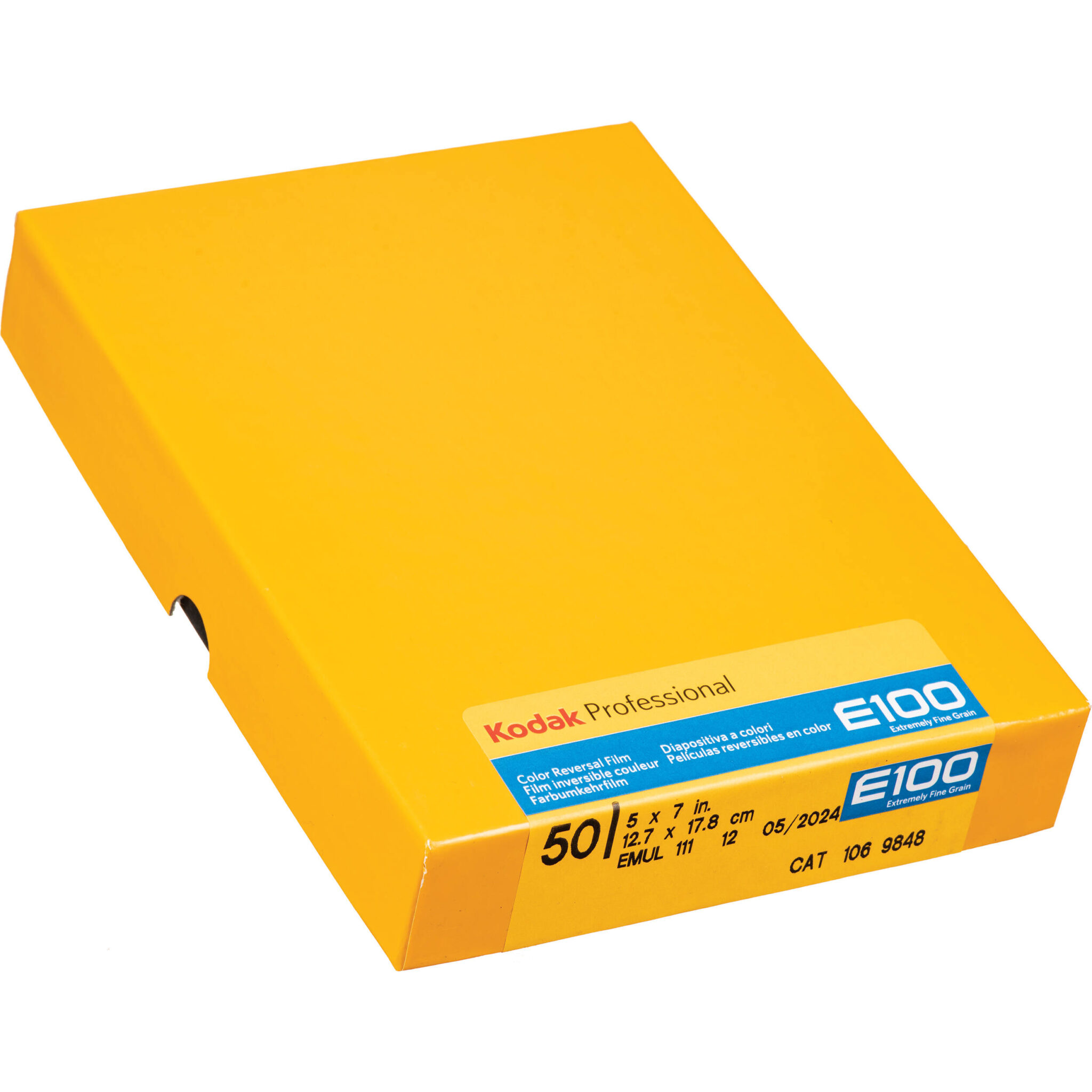 536cd7e6fa09e5dc7a6a3beaae4dd3a5.jpg Kodak Professional Ektachrome E100 Película de transparencia de color (5 x 7", 50 hojas) - Imagen 1