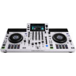 Denon DJ SC LIVE 4 Sistema de DJ independiente de 4 decks con pantalla táctil de 7", parlantes incorporados y Wi-Fi (blanco) - Imagen 2