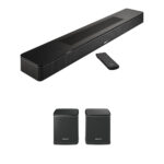 Kit de barra de sonido inteligente Bose y altavoces envolventes inalámbricos negros - Imagen 2