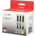 Canon CLI-251XL 3-Cartridge Color Ink Set - Imagen 3