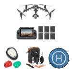 Drone DJI Inspire 3 con kit de accesorios esenciales
