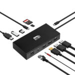 Estación de acoplamiento multipuerto USB-C 12 en 1 Adesso - Imagen 4