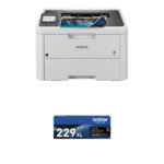 Impresora digital compacta en color Brother Wireless HL-L3280CDW con kit de tóner negro de alto rendimiento - Imagen 2