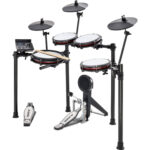 Alesis Nitro Max Batería Electrónica de 8 Piezas con Parches de Malla y Bluetooth