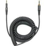 Cable Audio-Technica HP-CC para auriculares ATH-M40x y ATH-M50x (negro, en espiral)
