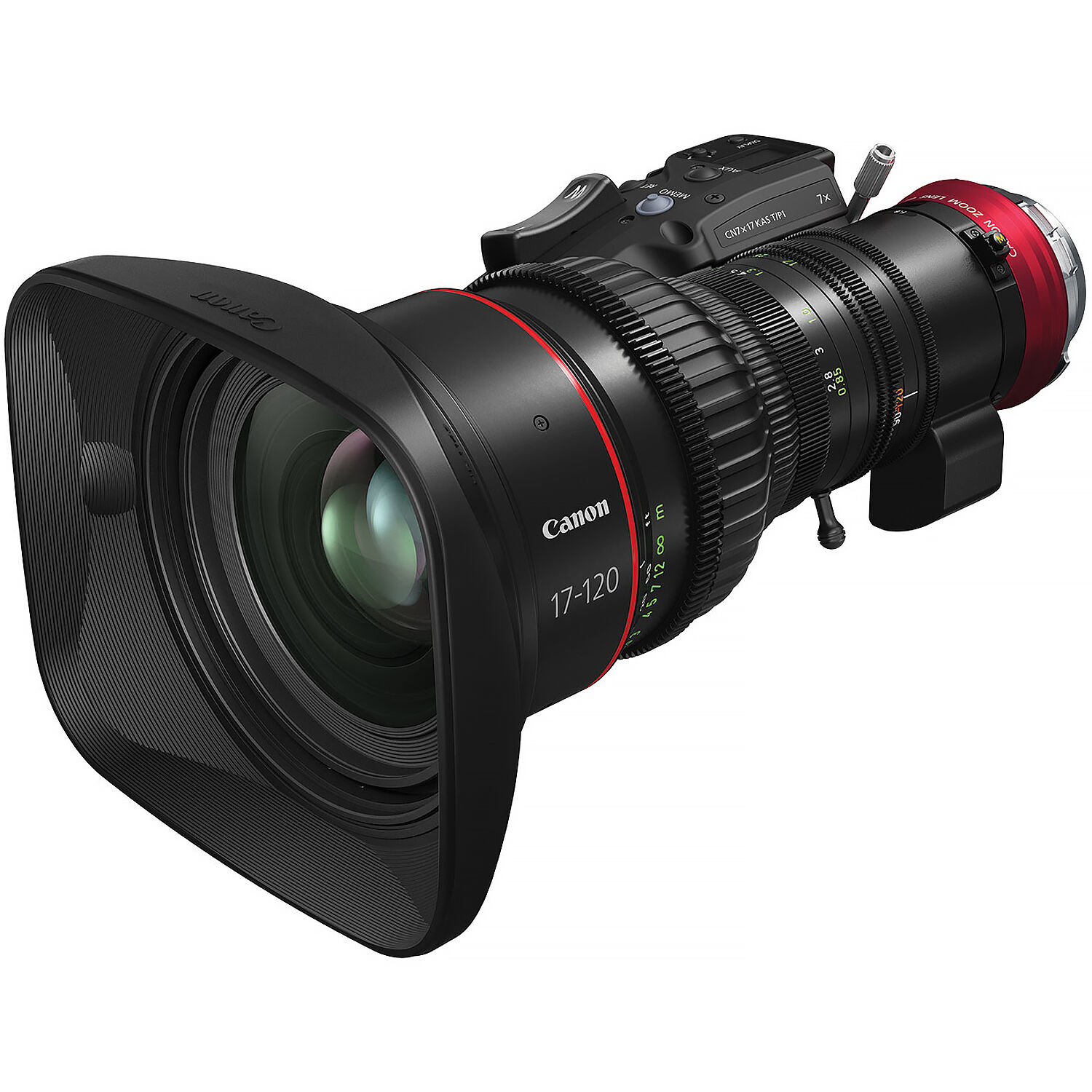 57552a082e59f50396c3d46005459947.jpg Canon Cine-Servo 17-120mm T2.95-3.9 Lens (ARRI PL) - Imagen 1
